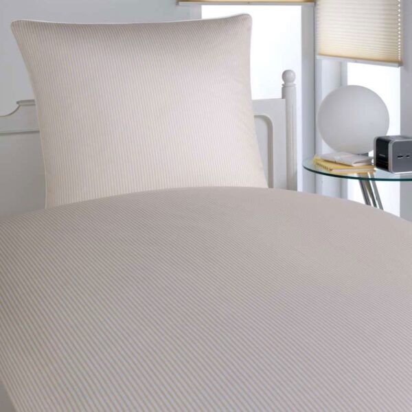Satin-Bettwäsche 2460-Hamburger Streifen (elegante) – Bild 3